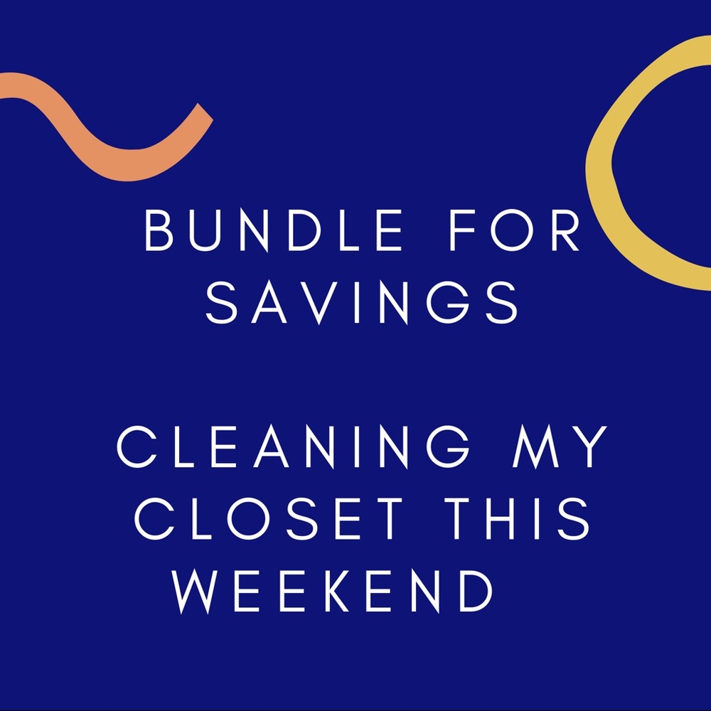 Make an offer today. Making room in my closet
